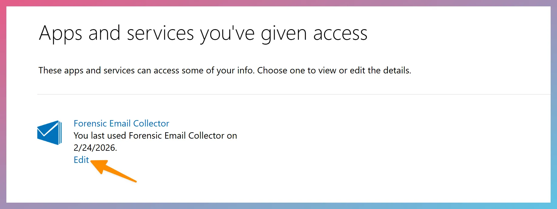 Microsoft Apps with Access