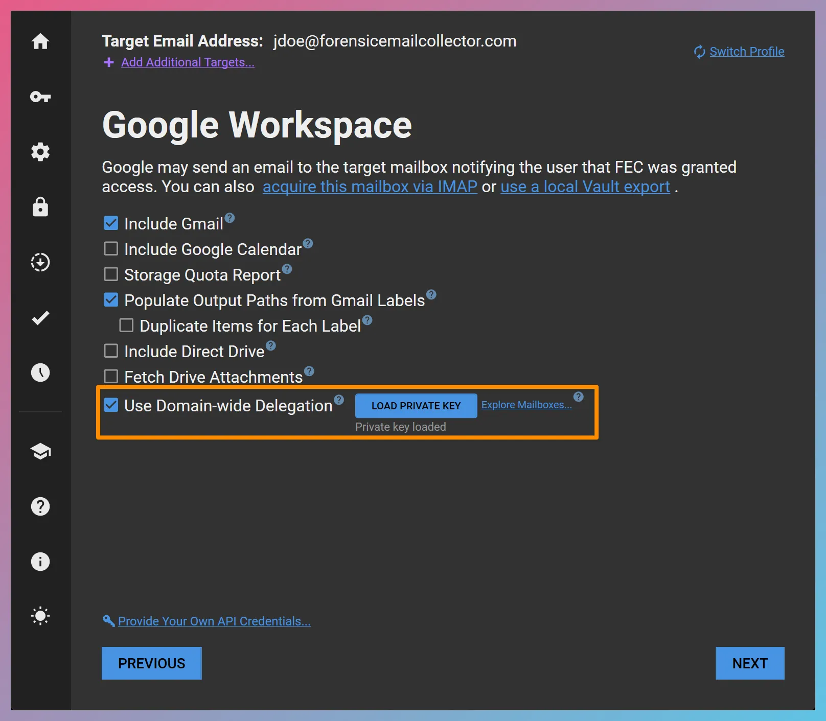 Domain-wide Delegation