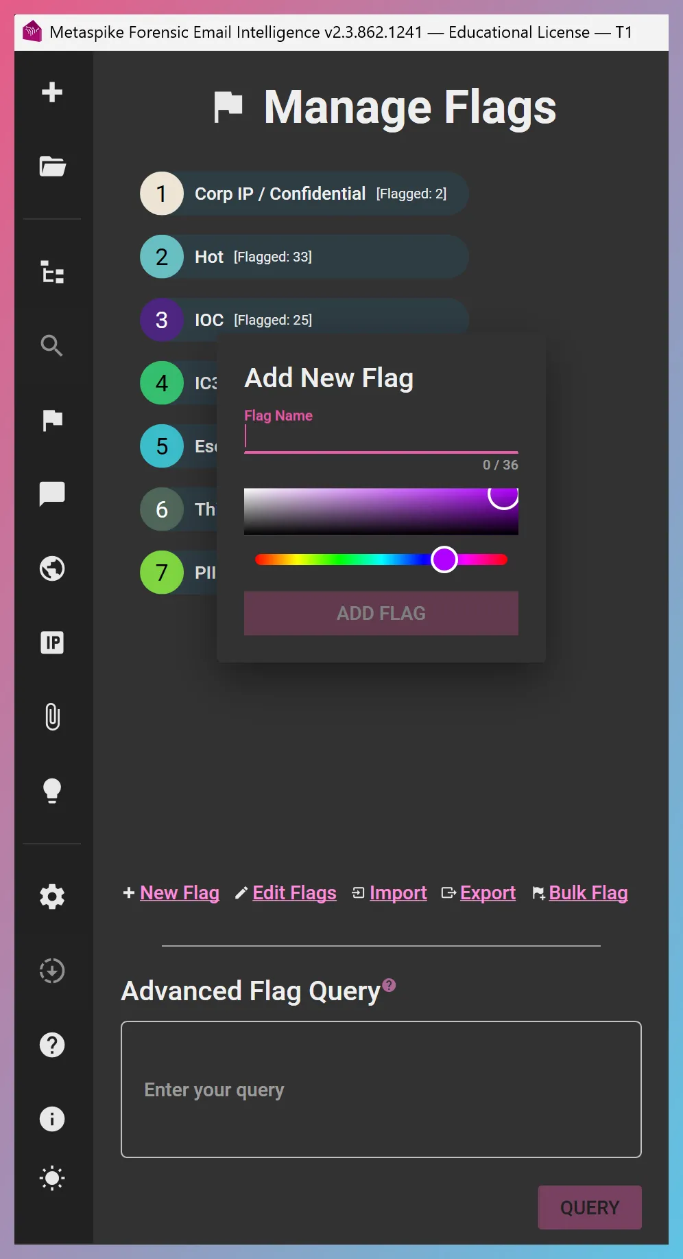 Manage Flags Manage Flags