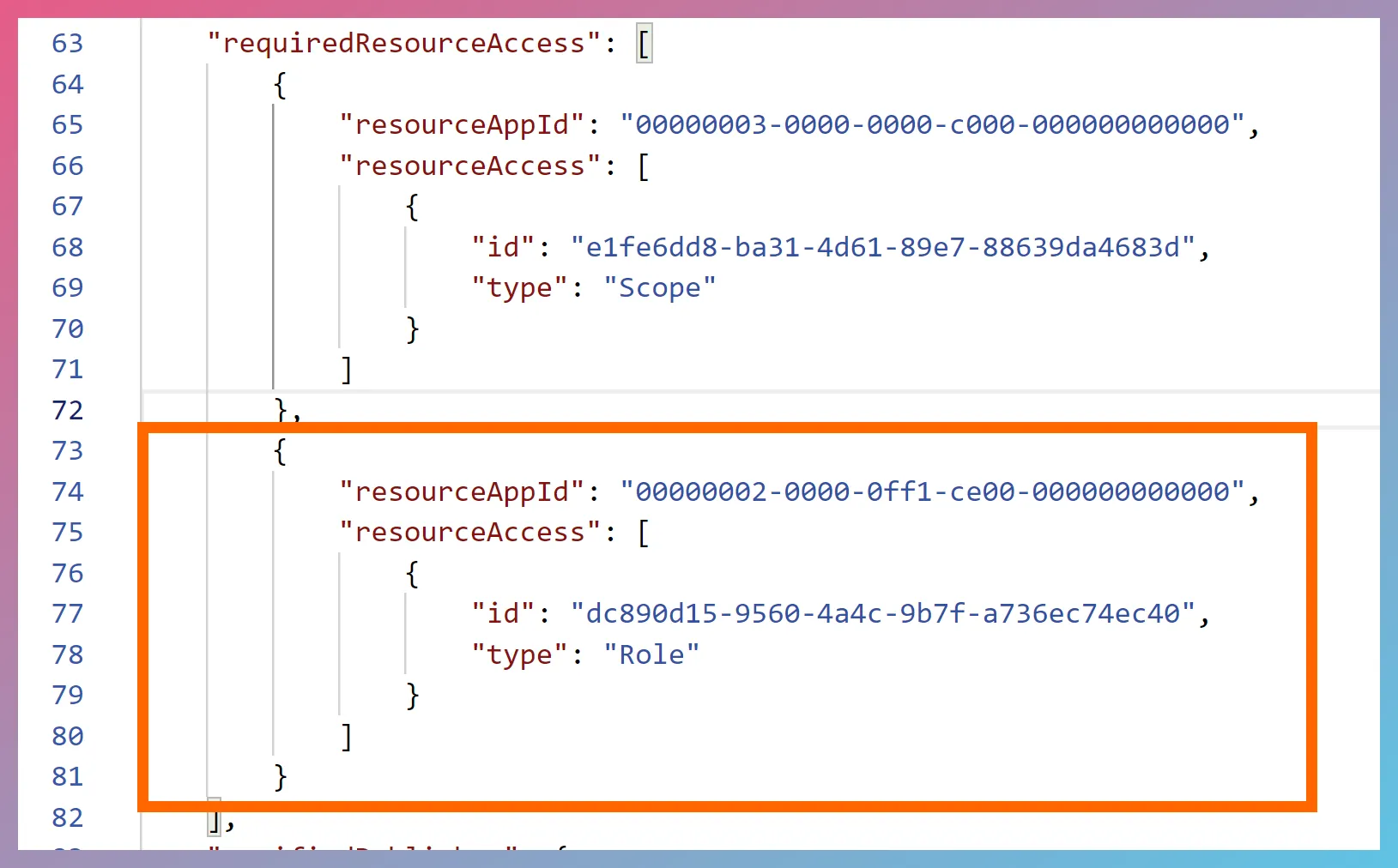 Manifest Modifications