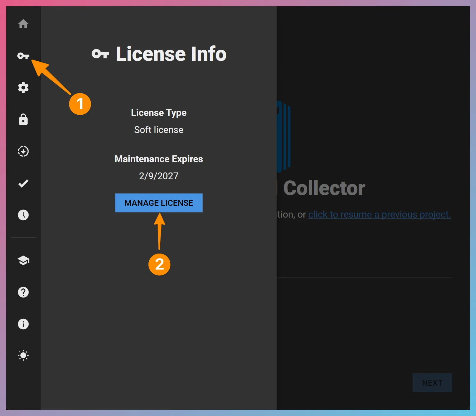 Soft License Management