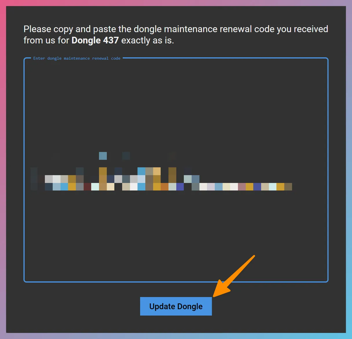 Update Dongle